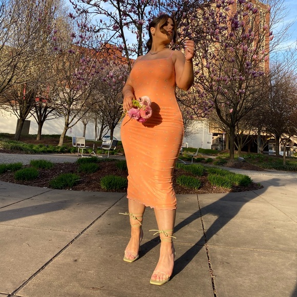 Princess Polly Dresses Princess Polly Floral Midi Dress Poshmark